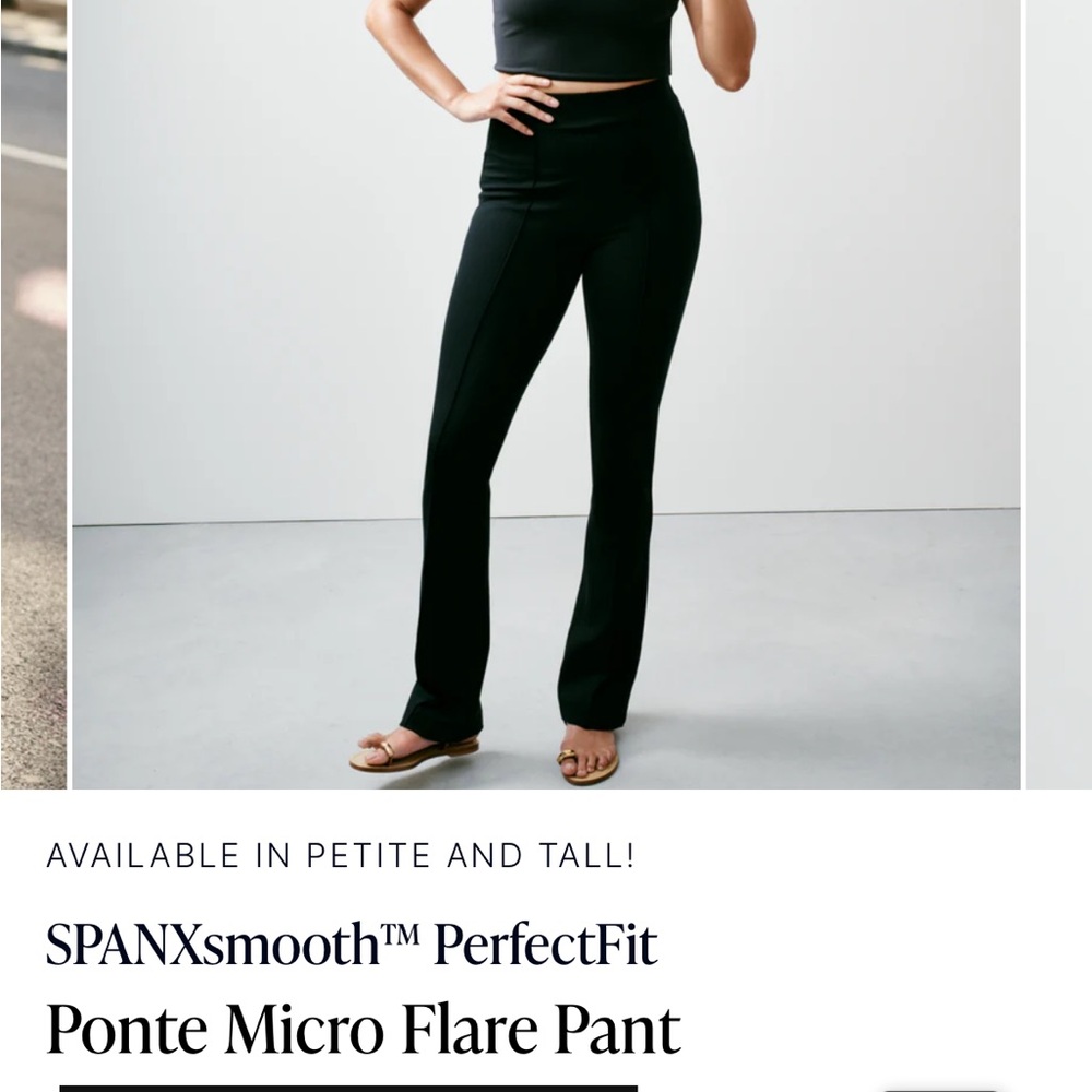 SPANXsmooth™ PerfectFit Ponte Micro Flare Pant
